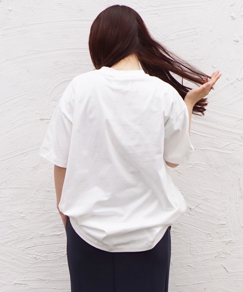 O.K.（オーケー）の「O.K. / オーケー AJ1 BANKSY SHORT SLEEVE TEE GIRL(EXCLUSIVE) AJ1バンクシーTガール（Tシャツ/カットソー・メンズ・ブラック/ホワイト・ONE SIZE）」の17枚目の写真