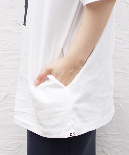 O.K.（オーケー）の「O.K. / オーケー AJ1 BANKSY SHORT SLEEVE TEE GIRL(EXCLUSIVE) AJ1バンクシーTガール（Tシャツ/カットソー・メンズ・ブラック/ホワイト・ONE SIZE）」の20枚目の写真