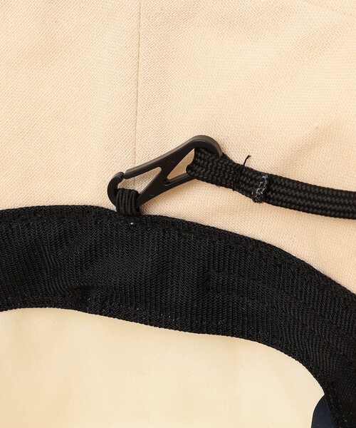 SHIPS（シップス）の「* 紐付き つば広 ハット◆（ハット・レディース・オフホワイト/ブラック/ベージュ・ONE SIZE）」の5枚目の写真