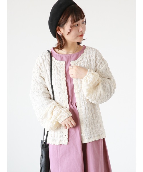 ehka sopo（エヘカソポ）の「配色ステッチワンピース（ワンピース・レディース・キナリ/ブラック/ベビーピンク・ﾌﾘ-）」の16枚目の写真