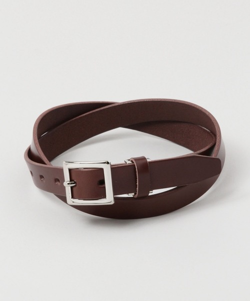 RAGEBLUE（レイジブルー）の「リアルレザー/スクエアバックルベルト（ベルト・メンズ・ブラック/ダークブラウン・FREE）」の10枚目の写真