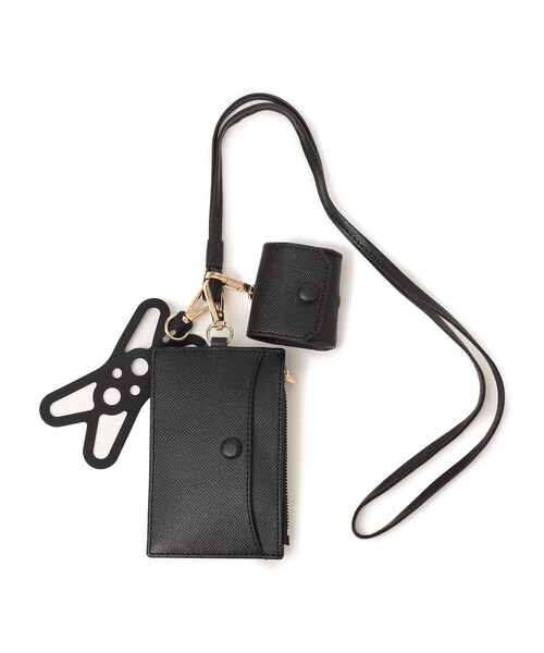 SHIPS Colors（シップス カラーズ）の「MID GIRL APPLIY:マルチ モバイル ポシェット（ショルダーバッグ・レディース・カーキ/ライトブルー/クリーム/ブラック・ONE SIZE）」の7枚目の写真