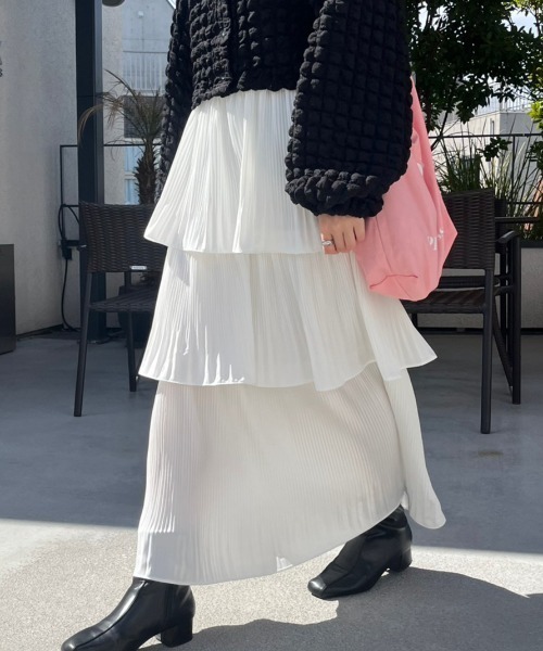 値下げしました！カデュネcaduneフリルスカート CADUNE（カデュネ）の「ひらりんスカート（スカート）」 - WEAR