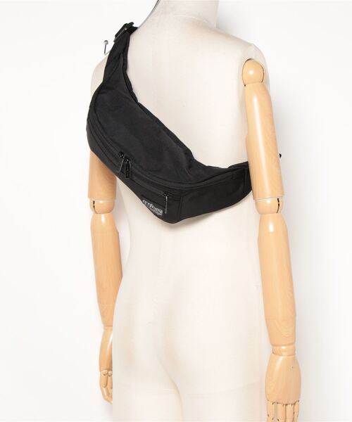 Manhattan Portage BLACK LABEL(マンハッタンポーテージ ブラックレーベル)の「ELRIDGE WAIST BAG CORDURA 305P(ボディバッグ/ウエストポーチ・メンズ・ブラック/ベージュ・SMALL)」の16枚目の写真