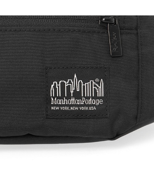 Manhattan Portage BLACK LABEL(マンハッタンポーテージ ブラックレーベル)の「ELRIDGE WAIST BAG CORDURA 305P(ボディバッグ/ウエストポーチ・メンズ・ブラック/ベージュ・SMALL)」の8枚目の写真