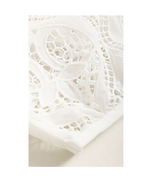 Sawa a la mode(サワアラモード)の「袖レースコットンブラウス(シャツ/ブラウス・レディース・ホワイト・FREE)」の20枚目の写真