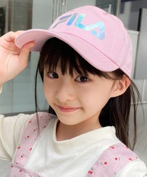 FILA（フィラ）の「フィラ KIDS ガールズキャップ キラキラロゴ（キャップ）」