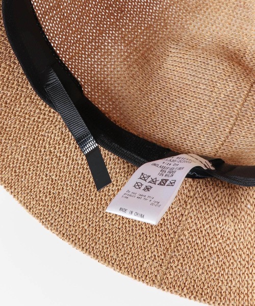 コマ編みバケットハット