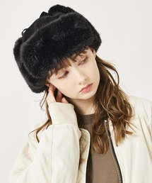 MILKFED. | FAUX FUR FLIGHT HAT(ハット)