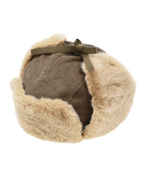 MILKFED.（ミルクフェド）の「FAUX FUR FLIGHT HAT（ハット・レディース・オフホワイト/ブラック/ベージュ・ONE SIZE）」の20枚目の写真