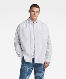 G-STAR | TP BUTTON DOWN OVERSIZED SHIRT/ボタンダウンオーバーサイズシャツ/オックススフォード(シャツ/ブラウス)