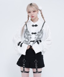 REFLEM（レフレム）の「『REFLEM/レフレム』ドラゴンチャイナシャツ