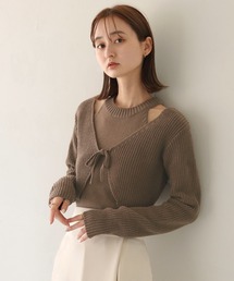 CLEIO | 【CLEIO】アメスリボレロセットニット(ニット/セーター)