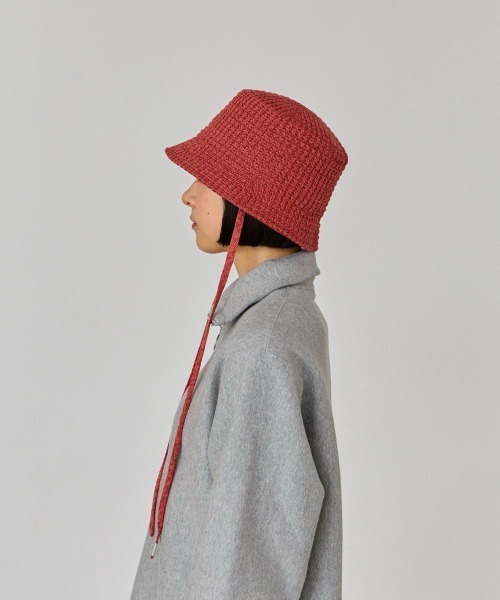 OVERRIDE（オーバーライド）の「OVERRIDE  THERMO THERMAL TULIP SG / オーバーライド（ハット・レディース・ピンク/ベージュ/ブラック・58cm）」の15枚目の写真