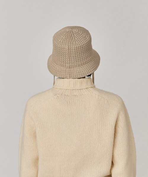 OVERRIDE（オーバーライド）の「OVERRIDE  THERMO THERMAL TULIP SG / オーバーライド（ハット・レディース・ピンク/ベージュ/ブラック・58cm）」の4枚目の写真