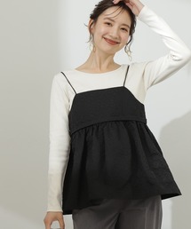 N.（N. Natural Beauty Basic） | ◆テレコボートネックカットソー(Tシャツ/カットソー)