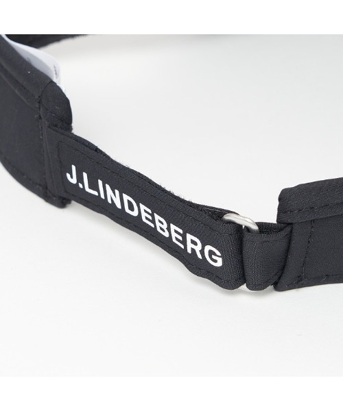 J.LINDEBERG（ジェイリンドバーグ）の「J.LINDEBERG（ジェイリンドバーグ）レディース JLロゴバイザー（キャップ・レディース・ブラック/ホワイト/グリーン/ピンク/パープル・99）」の12枚目の写真