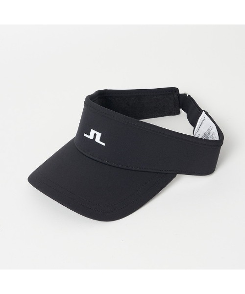 J.LINDEBERG（ジェイリンドバーグ）の「J.LINDEBERG（ジェイリンドバーグ）レディース JLロゴバイザー（キャップ・レディース・ブラック/ホワイト/グリーン/ピンク/パープル・99）」の8枚目の写真