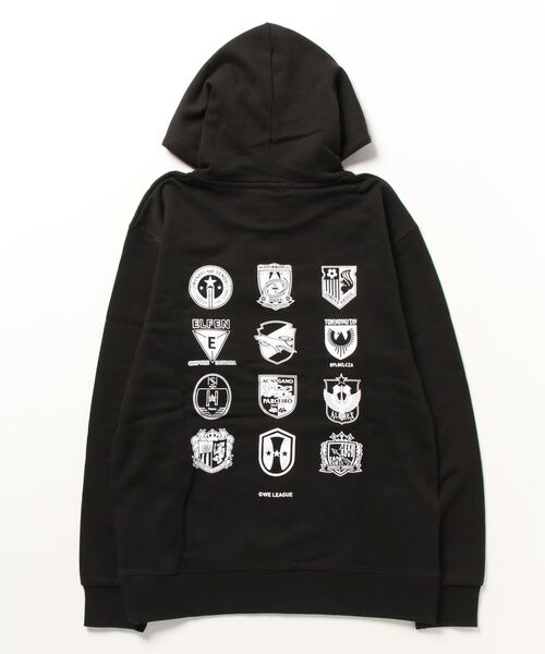 X-girl(エックスガール)の「WE LEAGUE SWEAT HOODIE(スポーツグッズ・レディース・ブラック/アッシュ・SMALL/MEDIUM/LARGE/X-LARGE/2XL)」の16枚目の写真