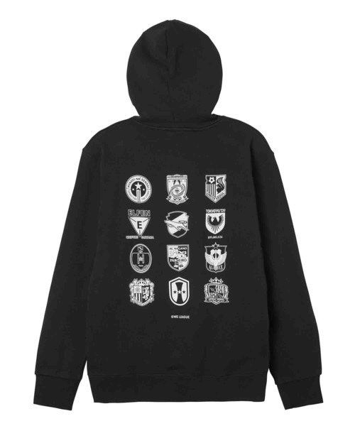 X-girl(エックスガール)の「WE LEAGUE SWEAT HOODIE(スポーツグッズ・レディース・ブラック/アッシュ・SMALL/MEDIUM/LARGE/X-LARGE/2XL)」の21枚目の写真