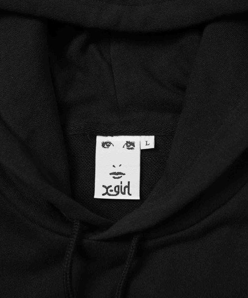 X-girl(エックスガール)の「WE LEAGUE SWEAT HOODIE(スポーツグッズ・レディース・ブラック/アッシュ・SMALL/MEDIUM/LARGE/X-LARGE/2XL)」の15枚目の写真