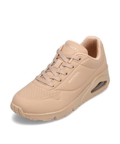 SKECHERS（スケッチャーズ）の「【SKECHERS】 UNO -STAND ON AIR（スニーカー・レディース・レッド/ターコイズブルー/ピンク/ベージュ/ブラウン/プラム/オレンジ・24.0cm/23.0cm/25.0cm）」の2枚目の写真