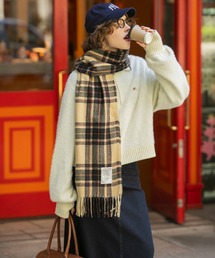 BONLECILL | クラシックチェックボリュームマフラー/ストール(マフラー)