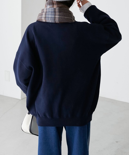 BONLECILL（ボンルシール）の「クラシックチェックボリュームマフラー/ストール（マフラー・レディース・グリーン/ブラウン/ベージュ/オレンジ・FREE）」の8枚目の写真