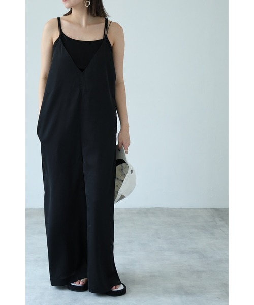 each（イーチ）の「バッククロスサロペット（サロペット/オーバーオール・レディース・モカ/ブラック・FREE）」の9枚目の写真