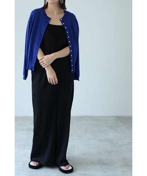 each（イーチ）の「バッククロスサロペット（サロペット/オーバーオール・レディース・モカ/ブラック・FREE）」の12枚目の写真