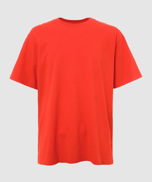 ECOCYCLE(エコサイクル)の「ELEVATED SS TEE_RED(サイドシームあり)(Tシャツ/カットソー・メンズ・レッド系その他/レッド系その他3/レッド/レッド系その他4/レッド系その他2・XL/S/L/M/XS/XXL)」の1枚目の写真
