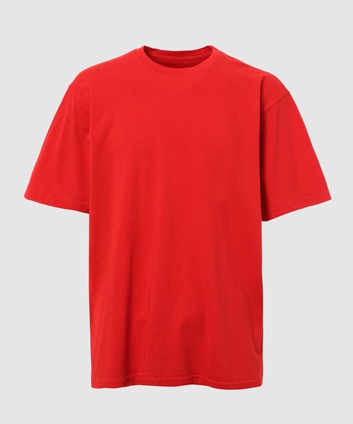 ECOCYCLE(エコサイクル)の「ELEVATED SS TEE_RED(サイドシームあり)(Tシャツ/カットソー・メンズ・レッド系その他/レッド系その他3/レッド/レッド系その他4/レッド系その他2・XL/S/L/M/XS/XXL)」の2枚目の写真