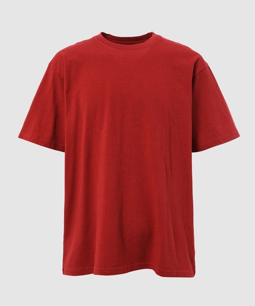 ECOCYCLE(エコサイクル)の「ELEVATED SS TEE_RED(サイドシームあり)(Tシャツ/カットソー)」 - WEAR