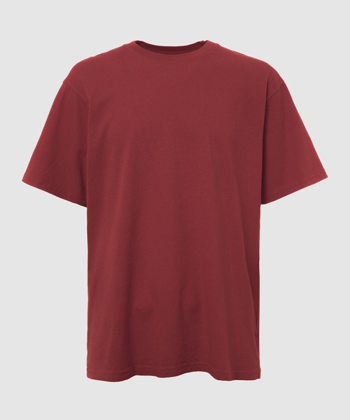 ECOCYCLE(エコサイクル)の「ELEVATED SS TEE_RED(サイドシームあり)(Tシャツ/カットソー・メンズ・レッド系その他/レッド系その他3/レッド/レッド系その他4/レッド系その他2・XL/S/L/M/XS/XXL)」の4枚目の写真