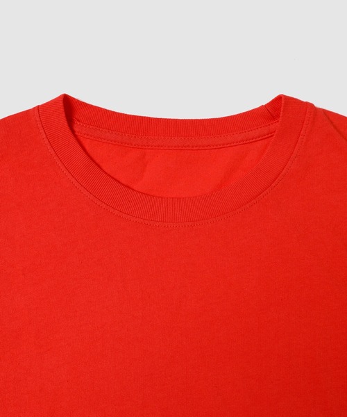 ECOCYCLE(エコサイクル)の「ELEVATED SS TEE_RED(サイドシームあり)(Tシャツ/カットソー・メンズ・レッド系その他/レッド系その他3/レッド/レッド系その他4/レッド系その他2・XL/S/L/M/XS/XXL)」の7枚目の写真