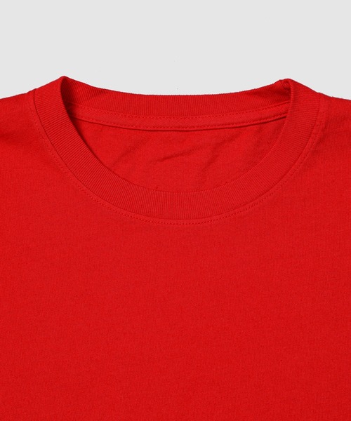 ECOCYCLE(エコサイクル)の「ELEVATED SS TEE_RED(サイドシームあり)(Tシャツ/カットソー)」 - WEAR