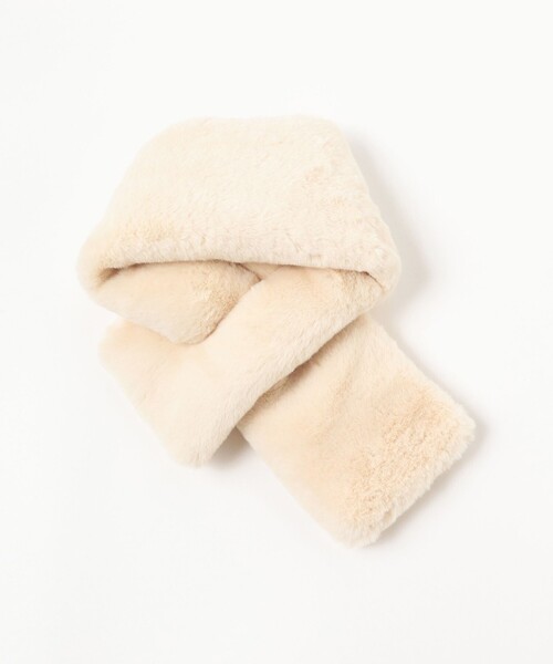 B:MING by BEAMS（ビーミングバイビームス）の「B:MING by BEAMS / フェイクファー ミニ ティペット（マフラー・レディース・アイボリー/ベージュ系その他/レオパード・FREE）」の5枚目の写真