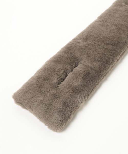 B:MING by BEAMS（ビーミングバイビームス）の「B:MING by BEAMS / フェイクファー ミニ ティペット（マフラー・レディース・アイボリー/ベージュ系その他/レオパード・FREE）」の8枚目の写真