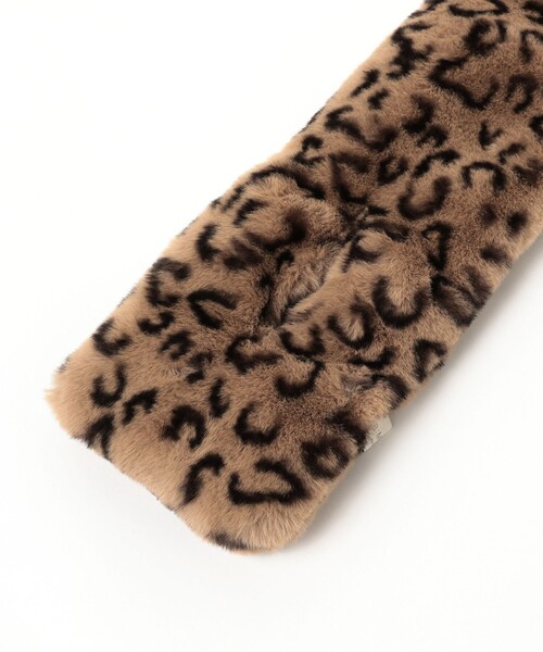 B:MING by BEAMS（ビーミングバイビームス）の「B:MING by BEAMS / フェイクファー ミニ ティペット（マフラー・レディース・アイボリー/ベージュ系その他/レオパード・FREE）」の11枚目の写真