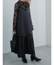 Te chichi | レザーライクキャミワンピース(ワンピース)