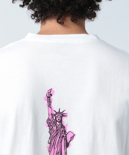 【SCREENSTARS(スクリーンスターズ)】NYグラフィック長袖Tシャツ（Tシャツ/カットソー）｜SCREEN STARS（スクリーンスターズ）