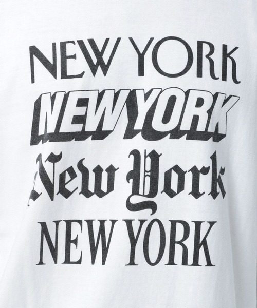 【SCREENSTARS(スクリーンスターズ)】NYグラフィック長袖Tシャツ（Tシャツ/カットソー）｜SCREEN STARS（スクリーンスターズ）