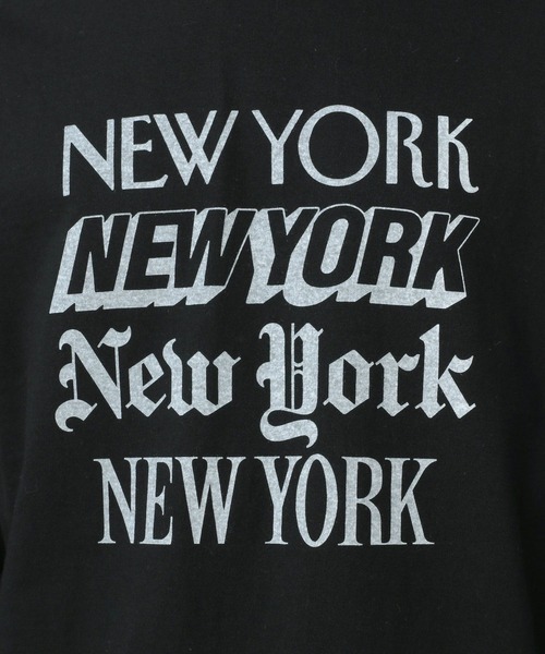 【SCREENSTARS(スクリーンスターズ)】NYグラフィック長袖Tシャツ（Tシャツ/カットソー）｜SCREEN STARS（スクリーンスターズ）