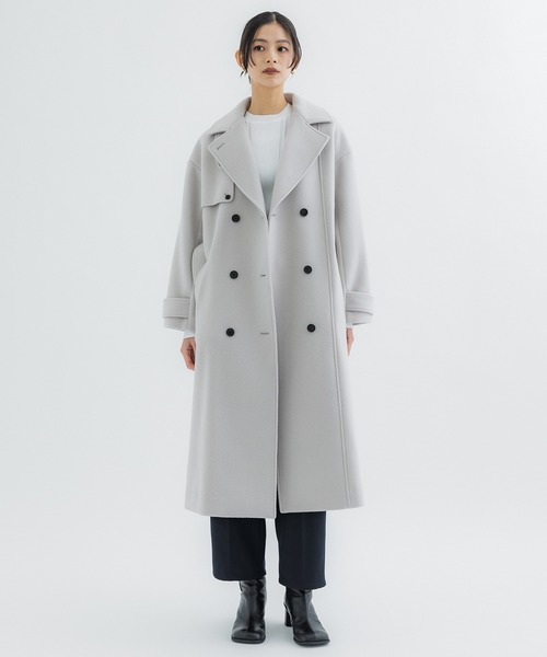 完売間近！】【WEB限定】ビッグカラーコート｜保温/撥水（ステン