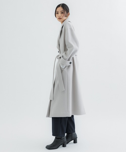 完売間近！】【WEB限定】ビッグカラーコート｜保温/撥水（ステン