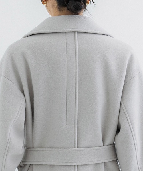 【セール】【WEB限定】ビッグカラーコート｜保温/撥水（ステンカラーコート）｜UNITED TOKYO（ユナイテッドトウキョウ）