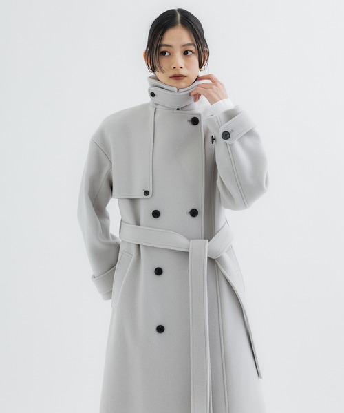 完売間近！】【WEB限定】ビッグカラーコート｜保温/撥水（ステン