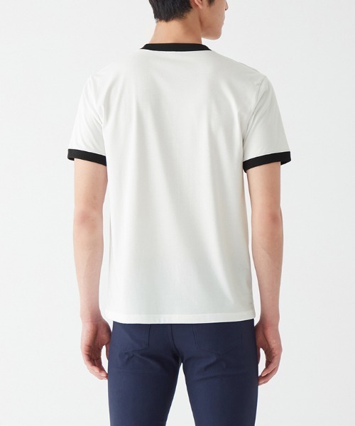 adidas（アディダス）の「adidas/アディダス ワンポイントロゴ Tシャツ 吸汗速乾（その他アンダーウェア/インナー・メンズ・ホワイト/オレンジ系その他/ネイビー/ブラック/ライラック・MEDIUM/LARGE/SMALL）」の16枚目の写真