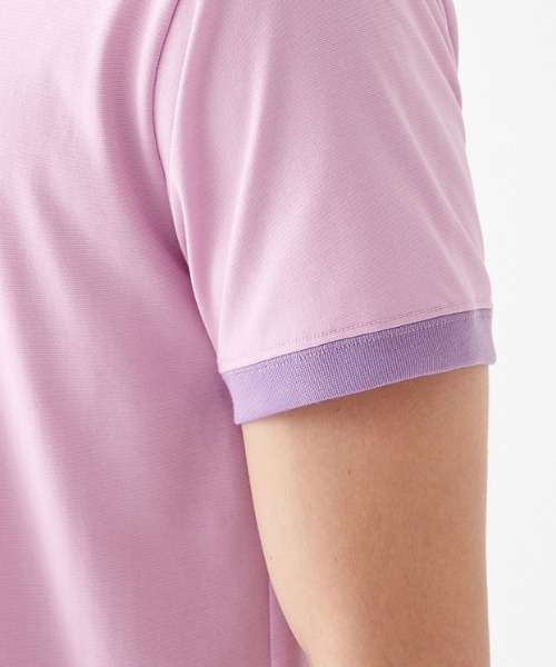 adidas（アディダス）の「adidas/アディダス ワンポイントロゴ Tシャツ 吸汗速乾（その他アンダーウェア/インナー・メンズ・ホワイト/オレンジ系その他/ネイビー/ブラック/ライラック・MEDIUM/LARGE/SMALL）」の7枚目の写真