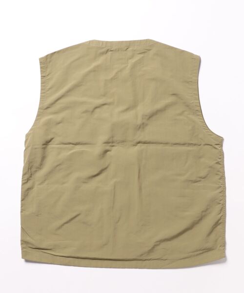 semantic design(セマンティックデザイン)の「【WEB限定販売】ジェリー/GERRYナイロンタフタ ベスト(ベスト・メンズ・カーキ/ブラック・LARGE/MEDIUM/X-LARGE)」の3枚目の写真